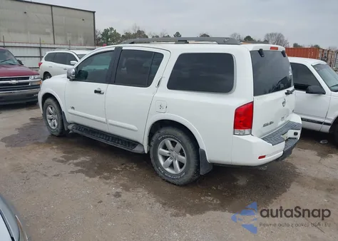 2008 Nissan Armada Se z USA, uszkodzony, nr VIN 5N1BA08D38N607050